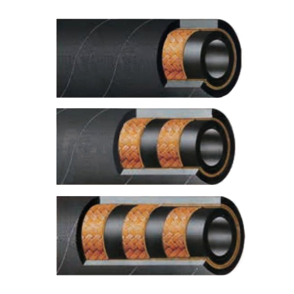 Steel Wire Braided Hydraulic Hose